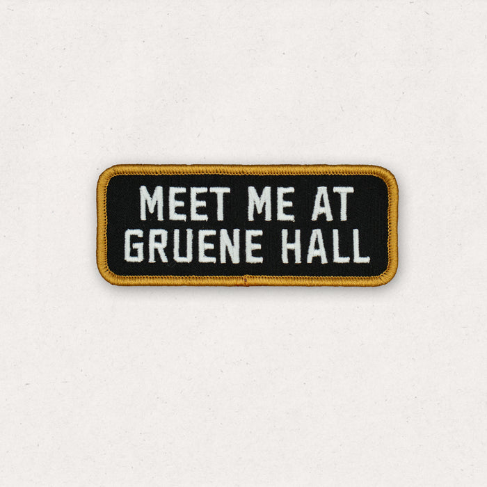 Oxford Pennant x Gruene Hall Meet Me at Gruene Hall Patch