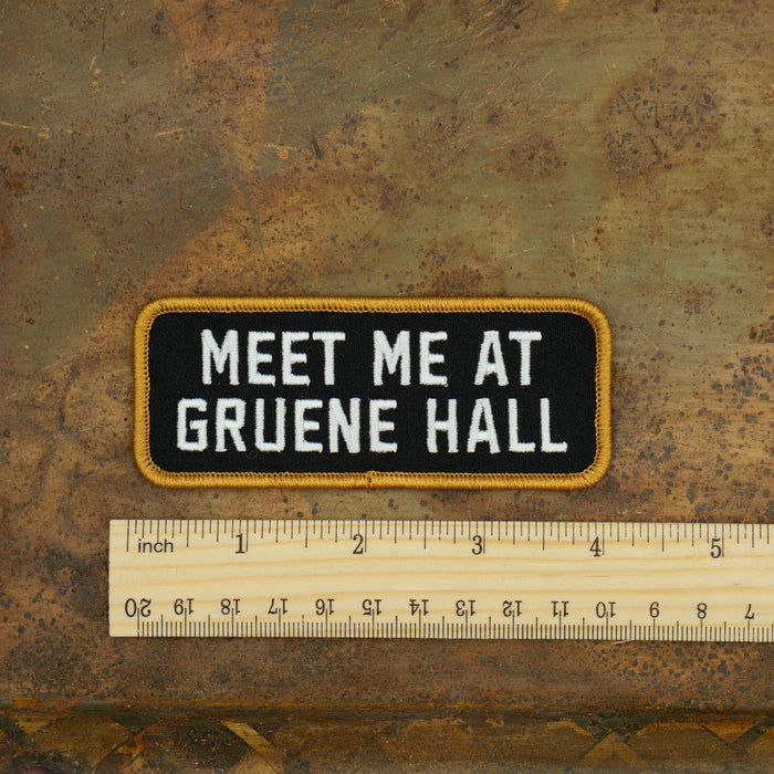 Oxford Pennant x Gruene Hall Meet Me at Gruene Hall Patch