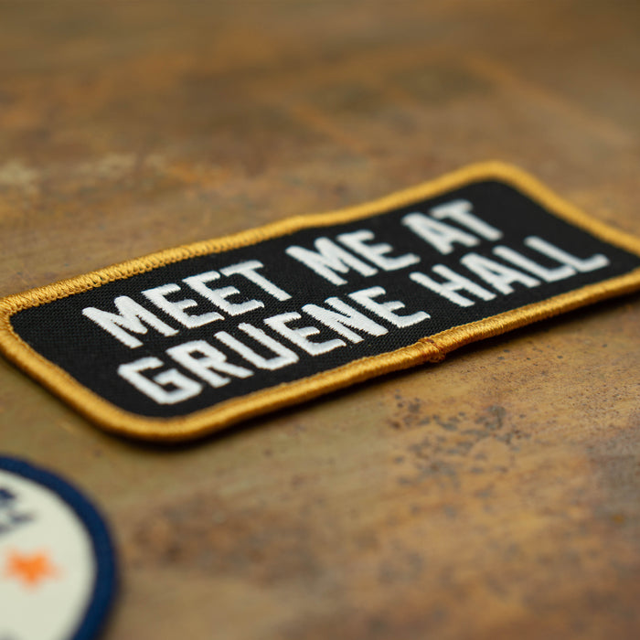 Oxford Pennant x Gruene Hall Meet Me at Gruene Hall Patch