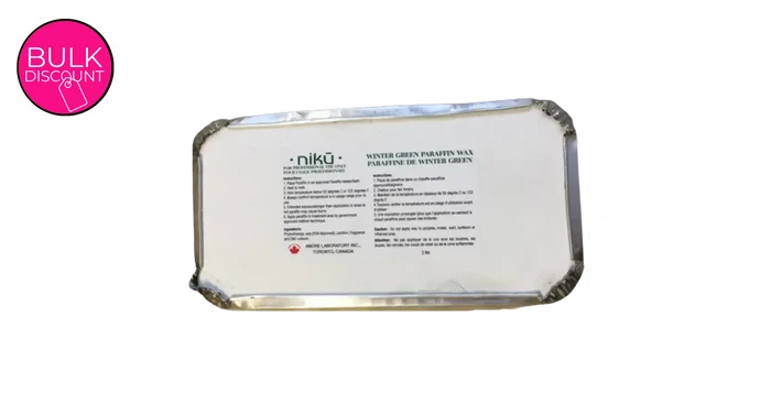 Paraffin Wax - Wintergreen (1kg block)