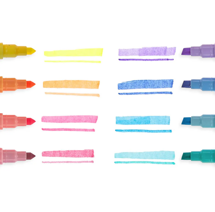 Pastel Liner Double Ended Markers