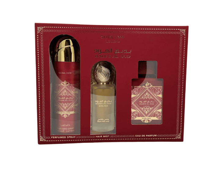 Perfume Lattafa Kit Bade'e Al Oud Sublime Eau de Parfum 100ml Unisex - Perfumes Bogotá