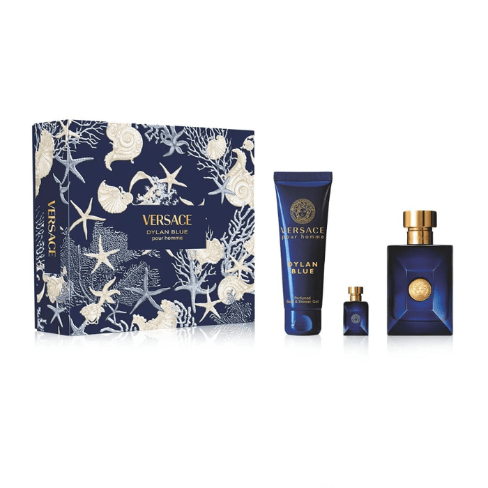 Perfume Versace Kit Pour Homme Dylan Blue Eau de Toilette 100ml Hombre - Perfumes Bogotá