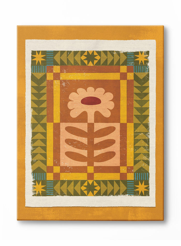 Petals in Patchwork, Poster