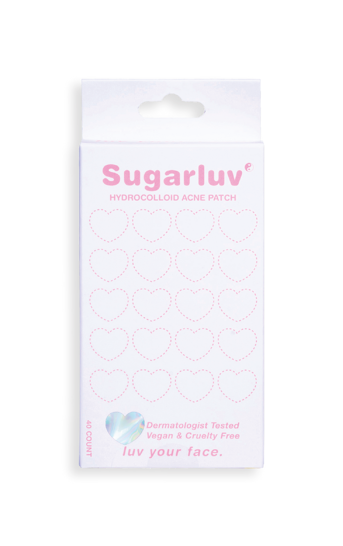 Pimple Patch-Hydrocolloid Acne Patch Holographic Heart 40 Count