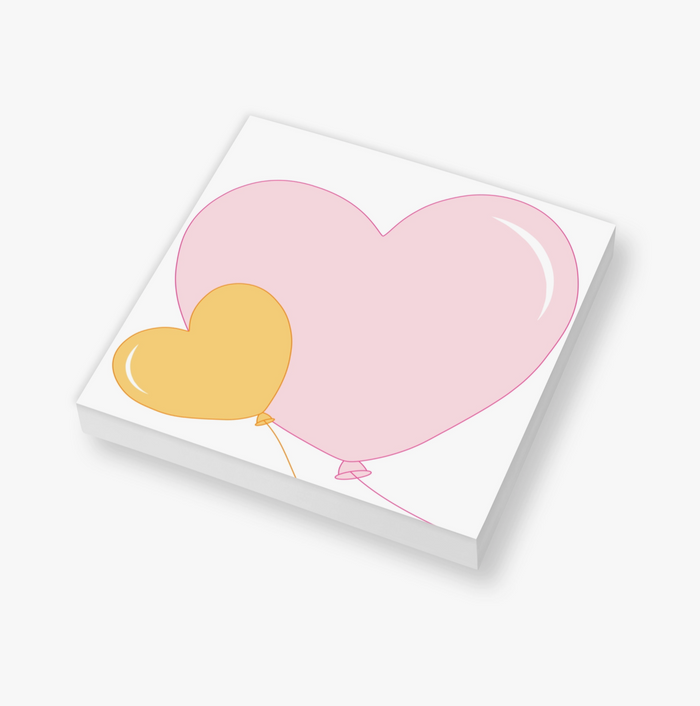 Pink Balloons Post-It® Sticky Notes