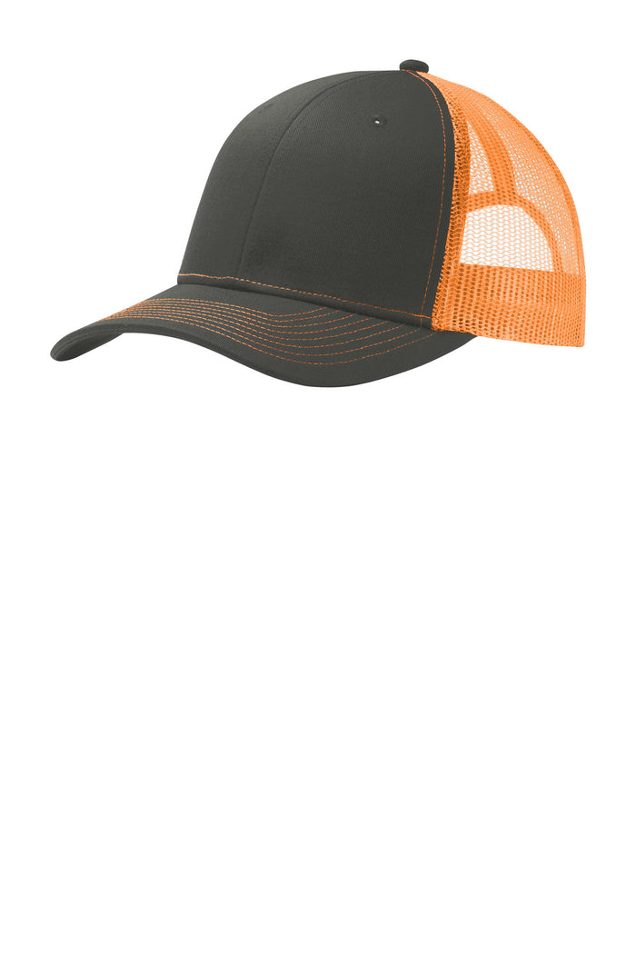 Grey Steel/ Neon Orange / OSFA