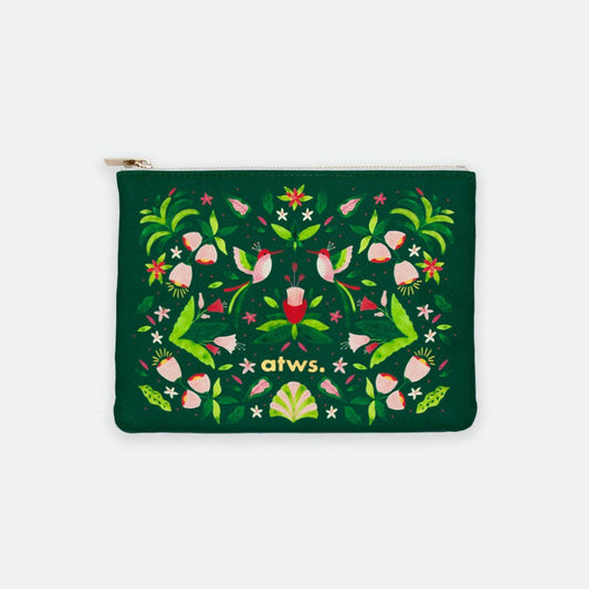 Pouch Bag-Green Jungle