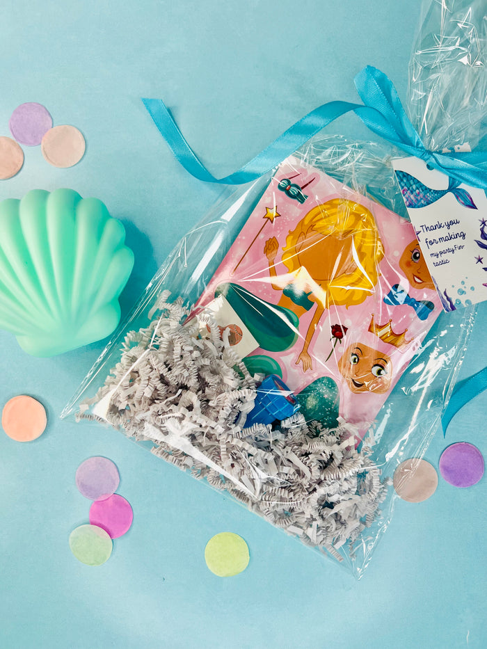 Pre-Made Mermaid Party Favor Set