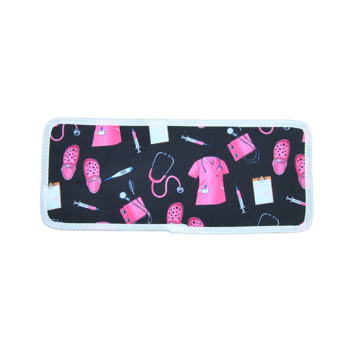 Pretty in Scrubs NGIL Zippered Caddy Organizer Tote Bag