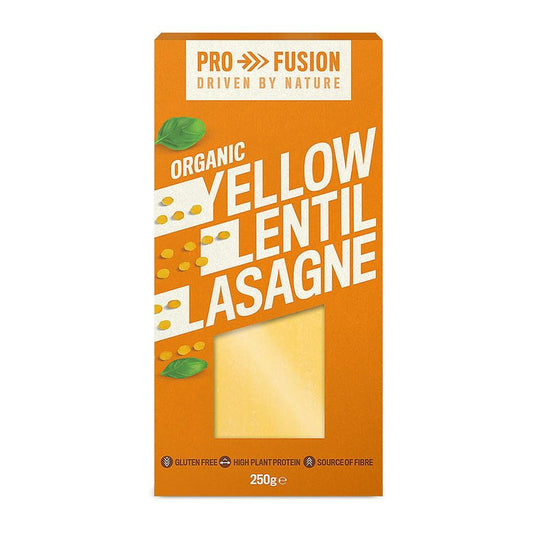 Profusion Organic Yellow Lentil Lasagne Sheet Pasta 250g