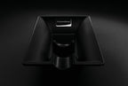 Prometheus Single Cigar Black Matte Ashtray (ASH-METAL)