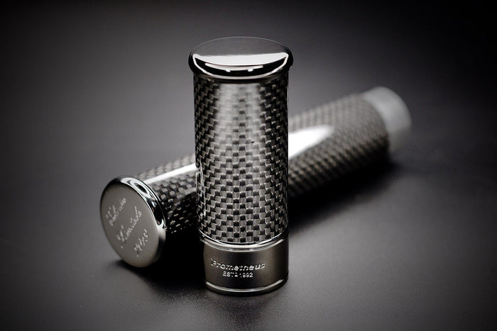 Prometheus Single Cigar Tube - Carbon Fiber (H-TUBE-CB)