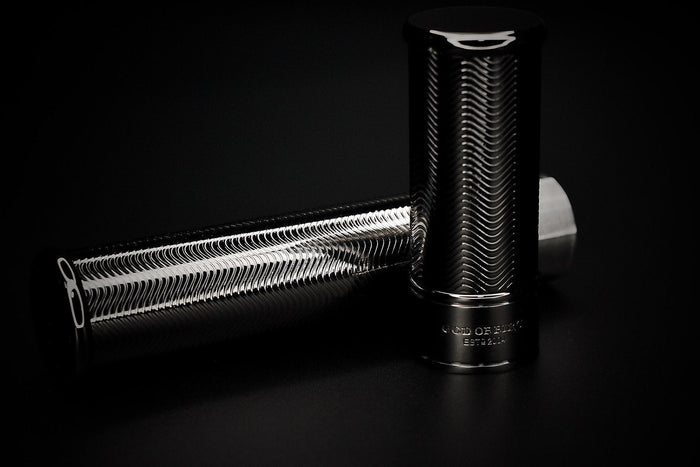 Prometheus Single Cigar Tube - Chrome (H-TUBE-TC)