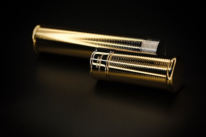 Prometheus Single Cigar Tube - Gold (H-TUBE-TG)