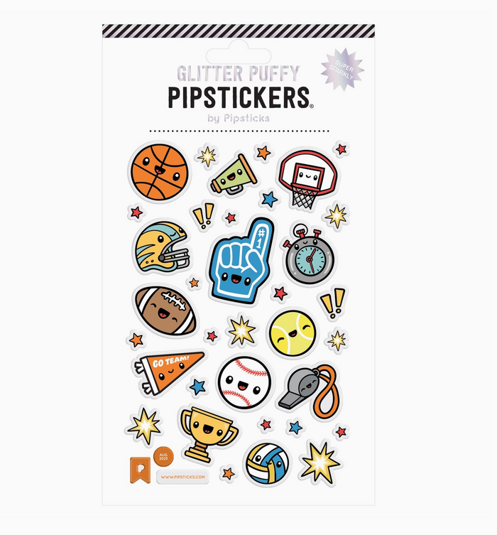 Puffy Good Sports Stickers