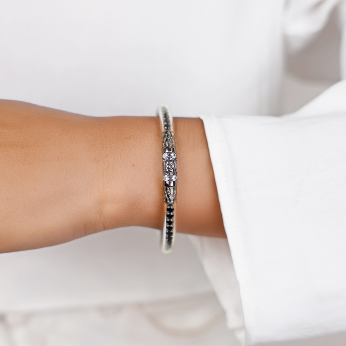 a close up of a bracelet