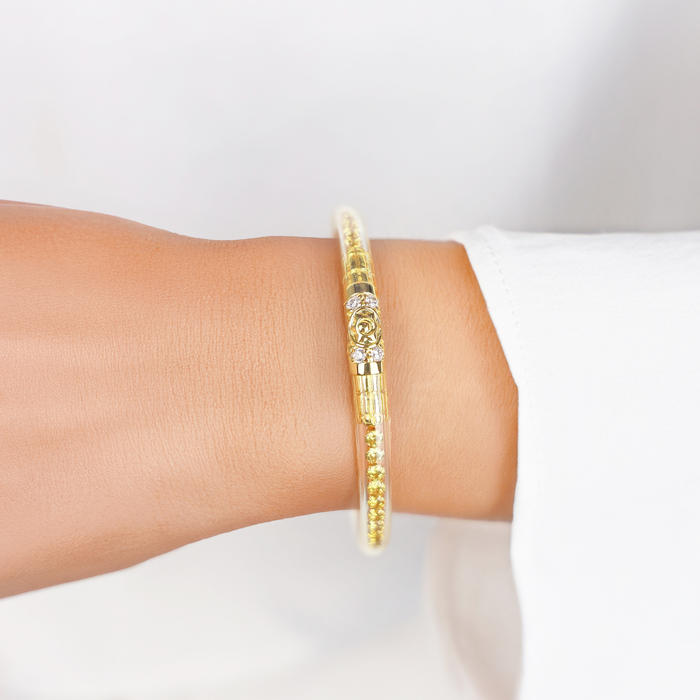 a close up of a bracelet