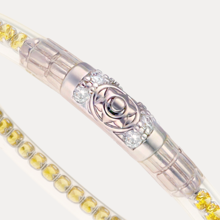 a close up of a bracelet