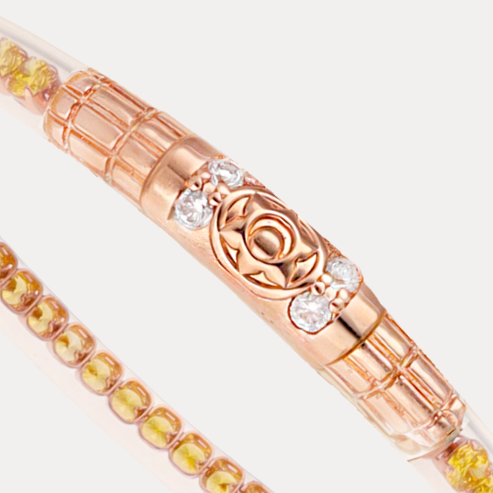 a close up of a bracelet