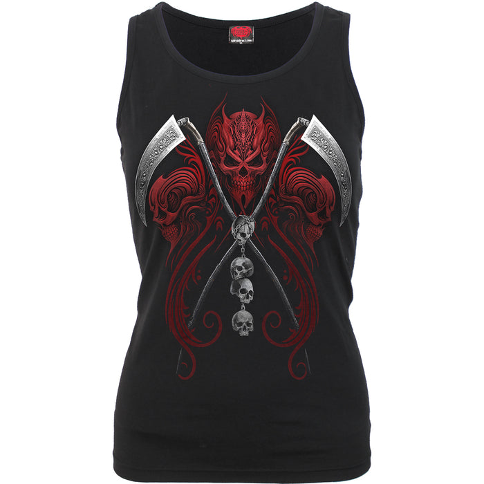 REAPERESS - Razor Back Top Black