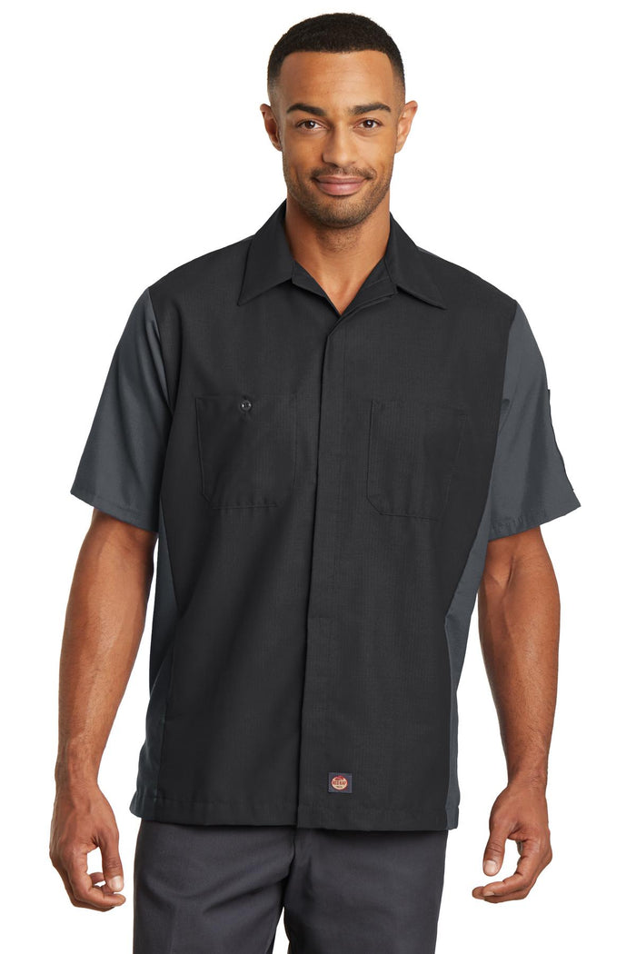 Red Kap ®  Short Sleeve Ripstop Crew Shirt. SY20