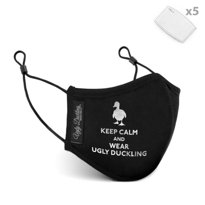 Reusable Antibacterial Cloth Masks  5PK | Ugly Duckling