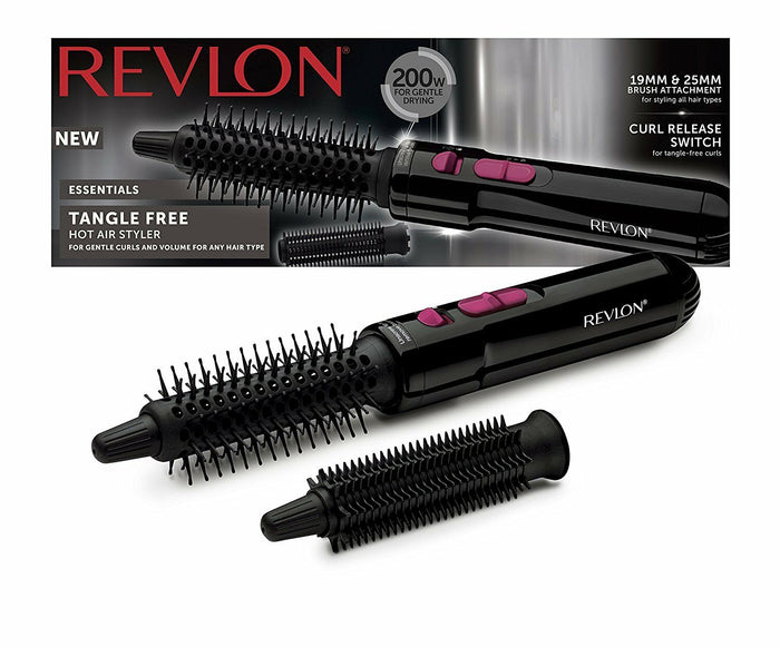 Revlon RVHA6017UK Curl Release 200 Watts Tangle Free Hot Air Hair Styler (Packaging may vary) - Shoppers-kart.com