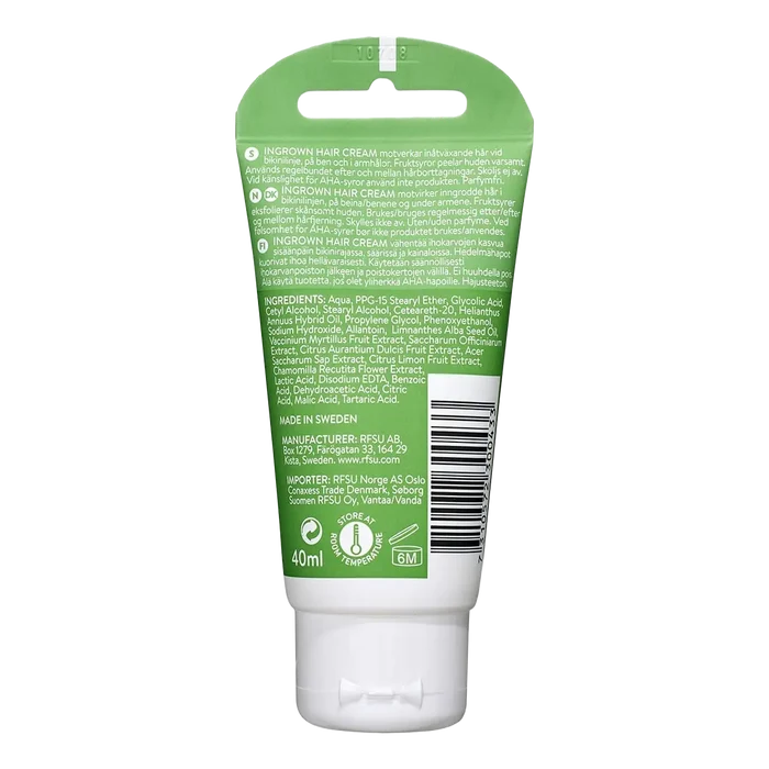 RFSU Intim Ingrown Hair Cream