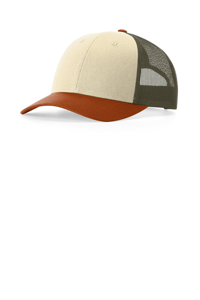 Cream/ Loden/ Dark Orange / M/L