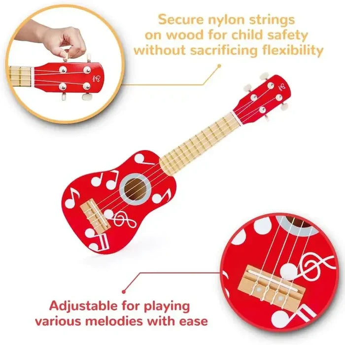Rockstar Ukulele-Red