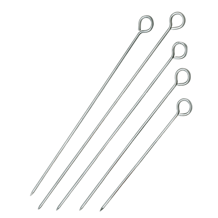 Round Skewer Stainless Steel - 6pcs/Pack - TEM IMPORTS™