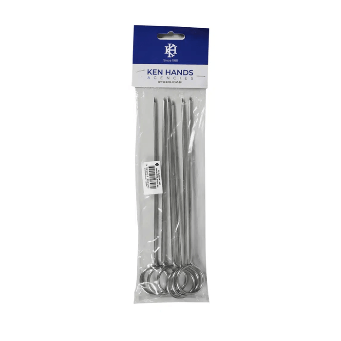 Round Skewer Stainless Steel - 6pcs/Pack - TEM IMPORTS™