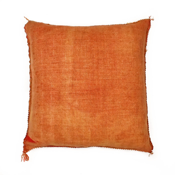 Rust XXV Moroccan Sabra Cactus Silk Pillow