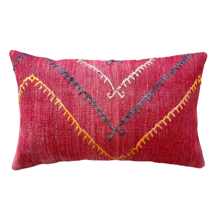 Sabo Lumbar Kilim Pillow (12x20)