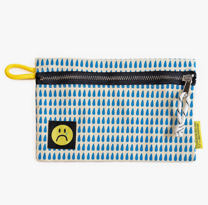 Sad Face Zip Pouch