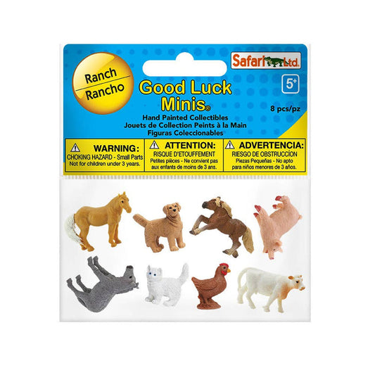 Safari Ltd. Good Luck Mini Figurine Fun Pack - Ranch