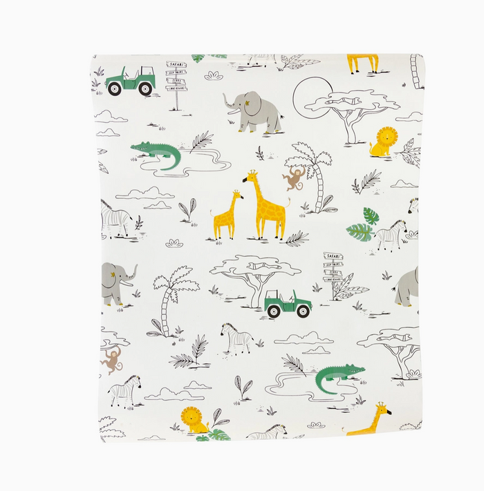 Safari Paper Table Runner