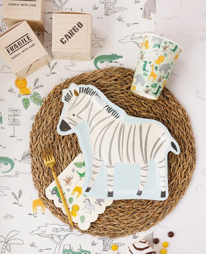 Safari Paper Table Runner