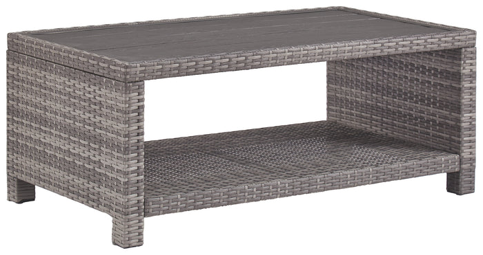 Salem Beach P440-701 Gray Rectangular Cocktail Table