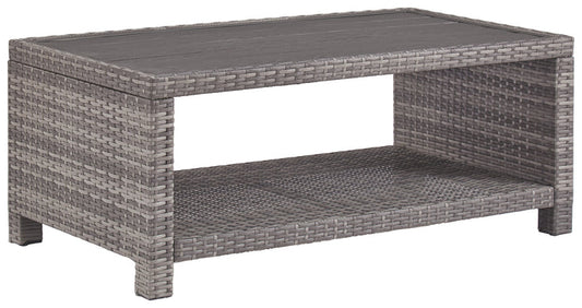 Salem Beach P440-701 Gray Rectangular Cocktail Table