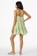 O'Neill Rilee Printed Mini Cover-Up Dress back view