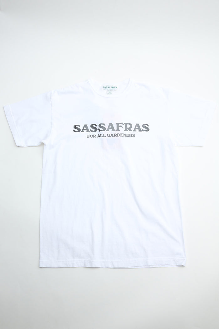 Sassafras T-Shirt 1/2 Single Yarn Cotton - White