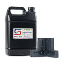 high temperature resin grey 5kg bulk jug with 3D printed functional gear bracket assembly