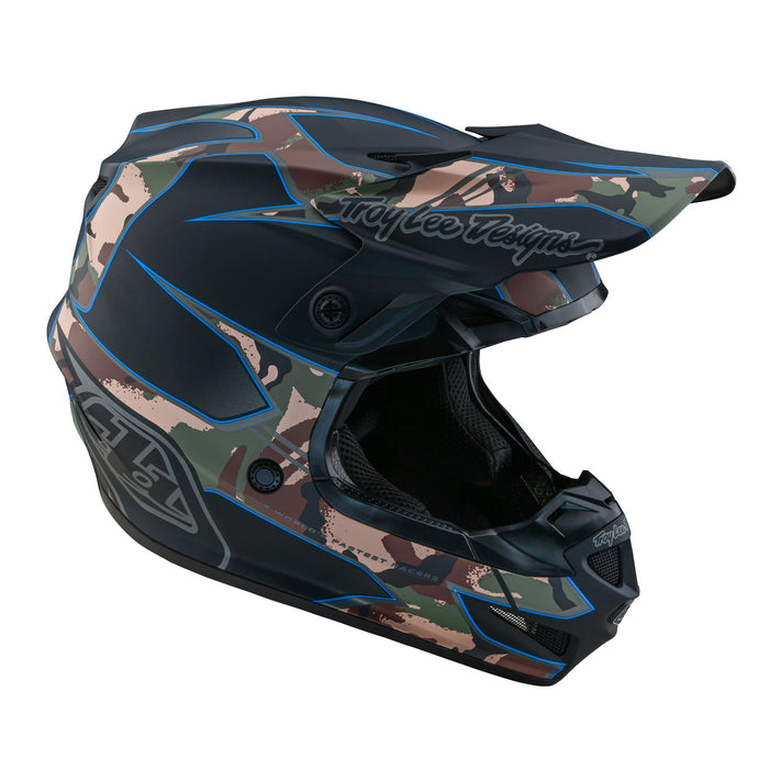 SE4 Polyacrylite Helmet Matrix Camo Black