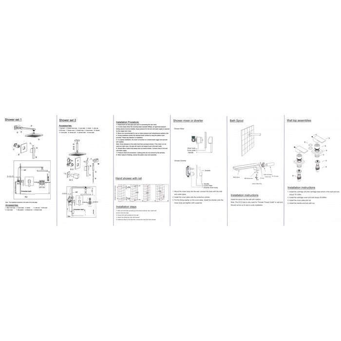 Shower Mixer - Pico All Pressure Chrome