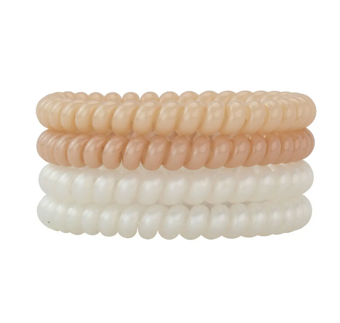 Slick Hair Coils - Small Nude