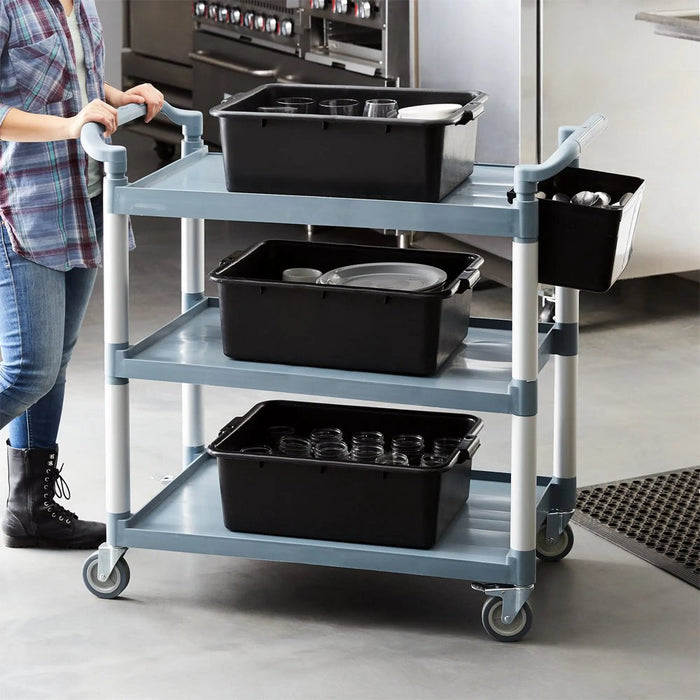 KH Small 3 Tier Utility Trolley - Grey - TEM IMPORTS™