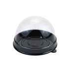 70mm Black Base With Dome Lid - TEM IMPORTS™