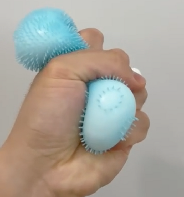 Smiley Squish Dough Fill Texture Ball